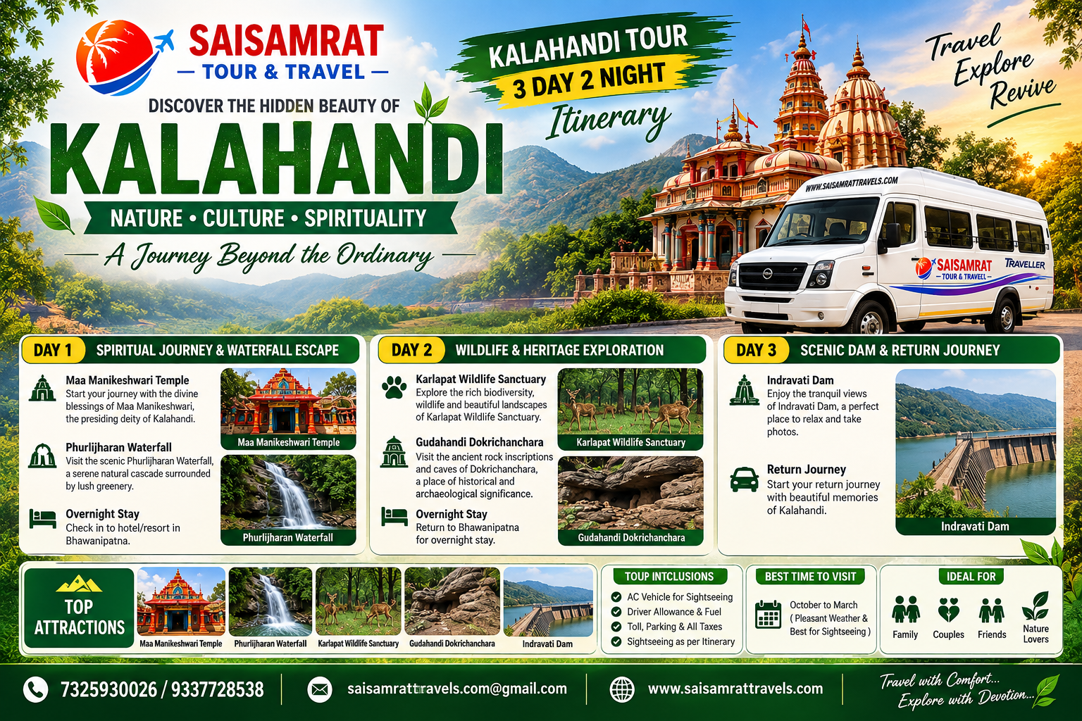 Hidden Beauty of Kalahandi Tour