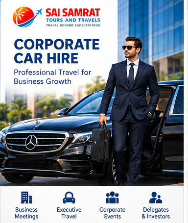 Corporate luxury car hire in Bhubaneswar for business executives