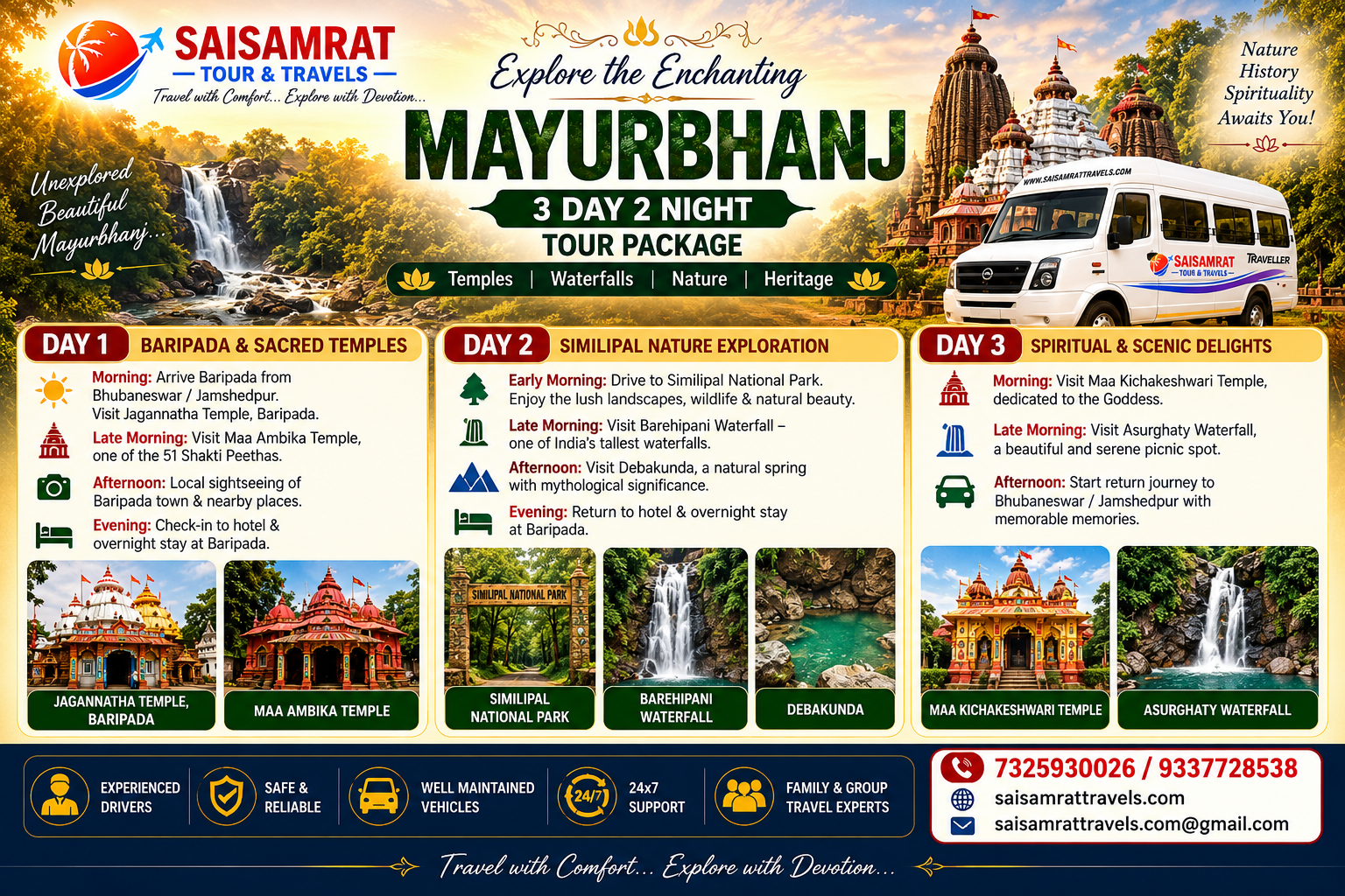 Enchanting Mayurbhanj Tour