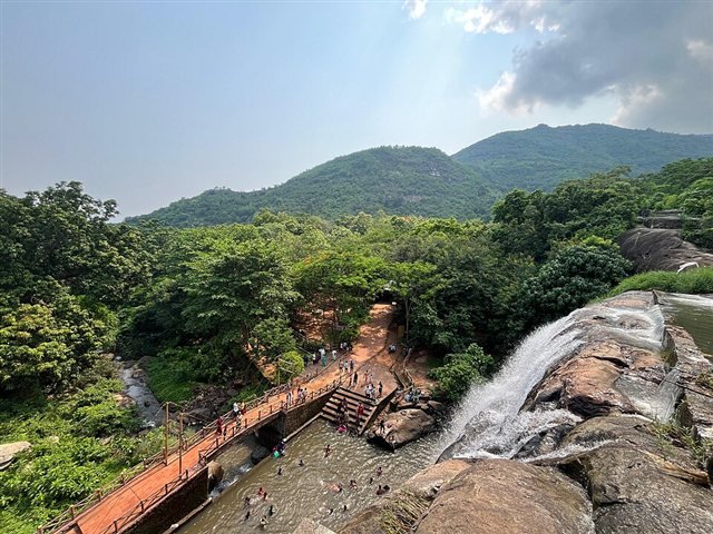 Gandahathi Waterfall - Taptapani Jirang Gandahathi tour
