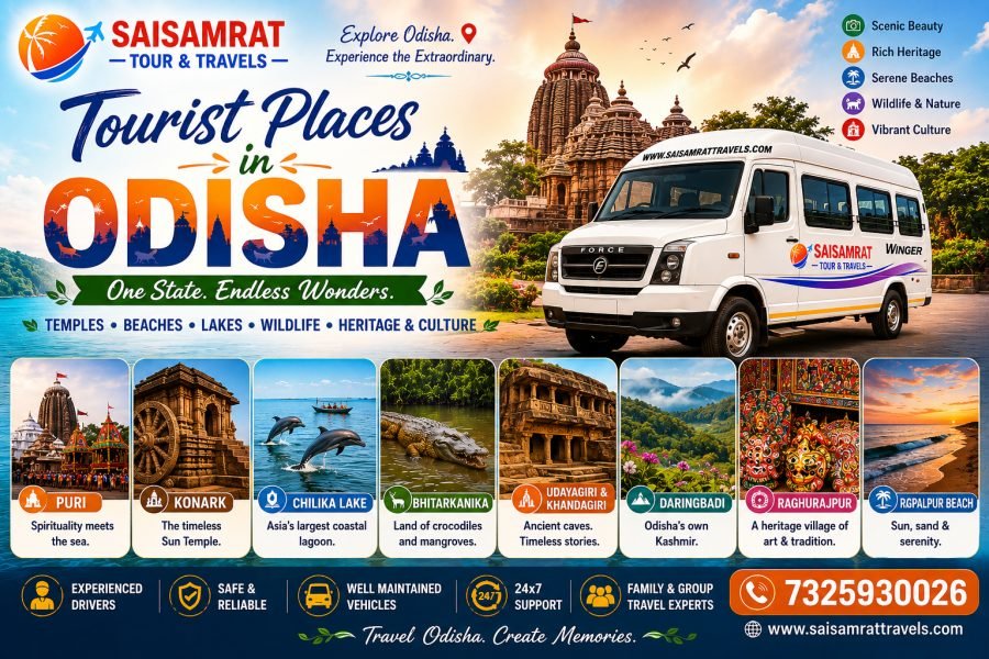 Tourist Places in Odisha